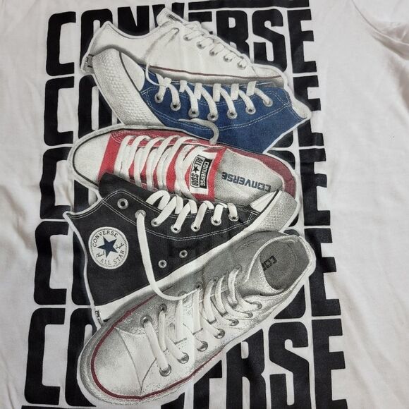 Converse shirt,  3D. M10/12 - Picture 2 of 3
